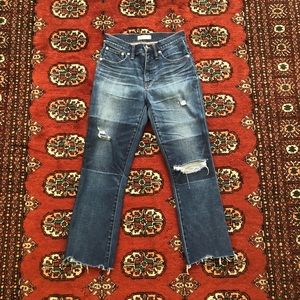 Madewell Distressed Cali Demi Bootcut